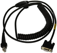 Honeywell Industrial Cable: RS232 (5V signals), black, DB9 Female,  5704174329138 kabelis, vads