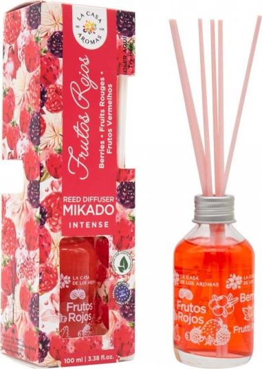 La Casa de los Aromas Mikado Intense aromatic sticks Red Fruit 100ml