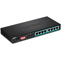 TrendNET 8-Port Gigabit PoE+ Switch Long