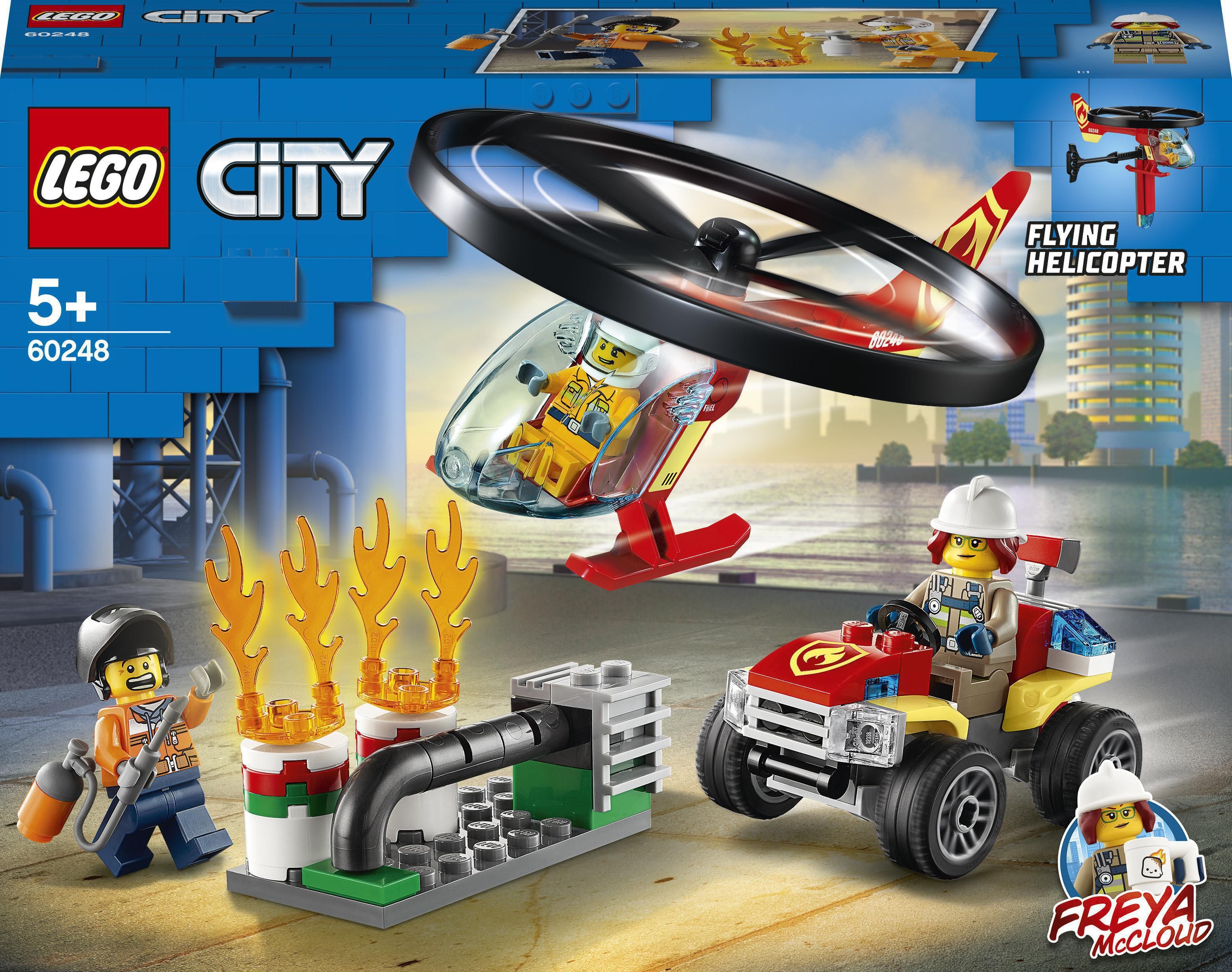 LEGO City 60248 Fire Helicopter Response LEGO konstruktors