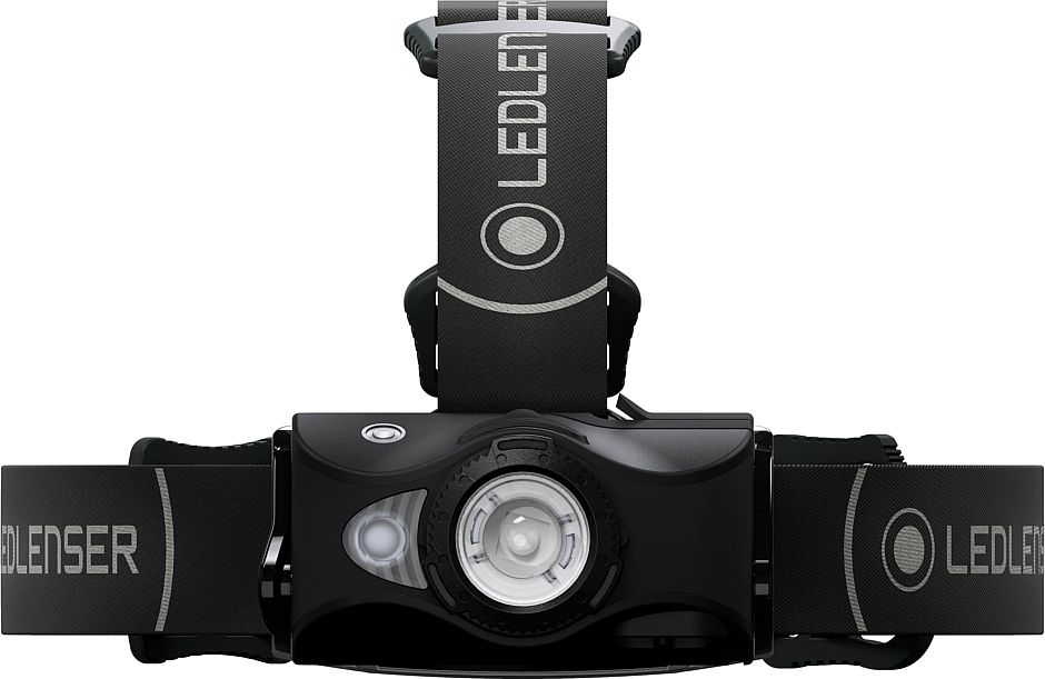 Flashlight Ledlenser MH 8 Black-Black kabatas lukturis