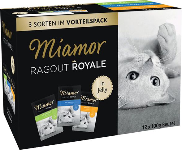 Miamor Miamor pakiet Mix w galaretce - 12x100g VAT002218 (4000158740984) kaķu barība