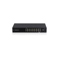 Ubiquiti Networks EdgeSwitch ES-18X network switch Managed L2 Gigabit Ethernet (10/100/1000) Power over Ethernet (PoE) Black komutators