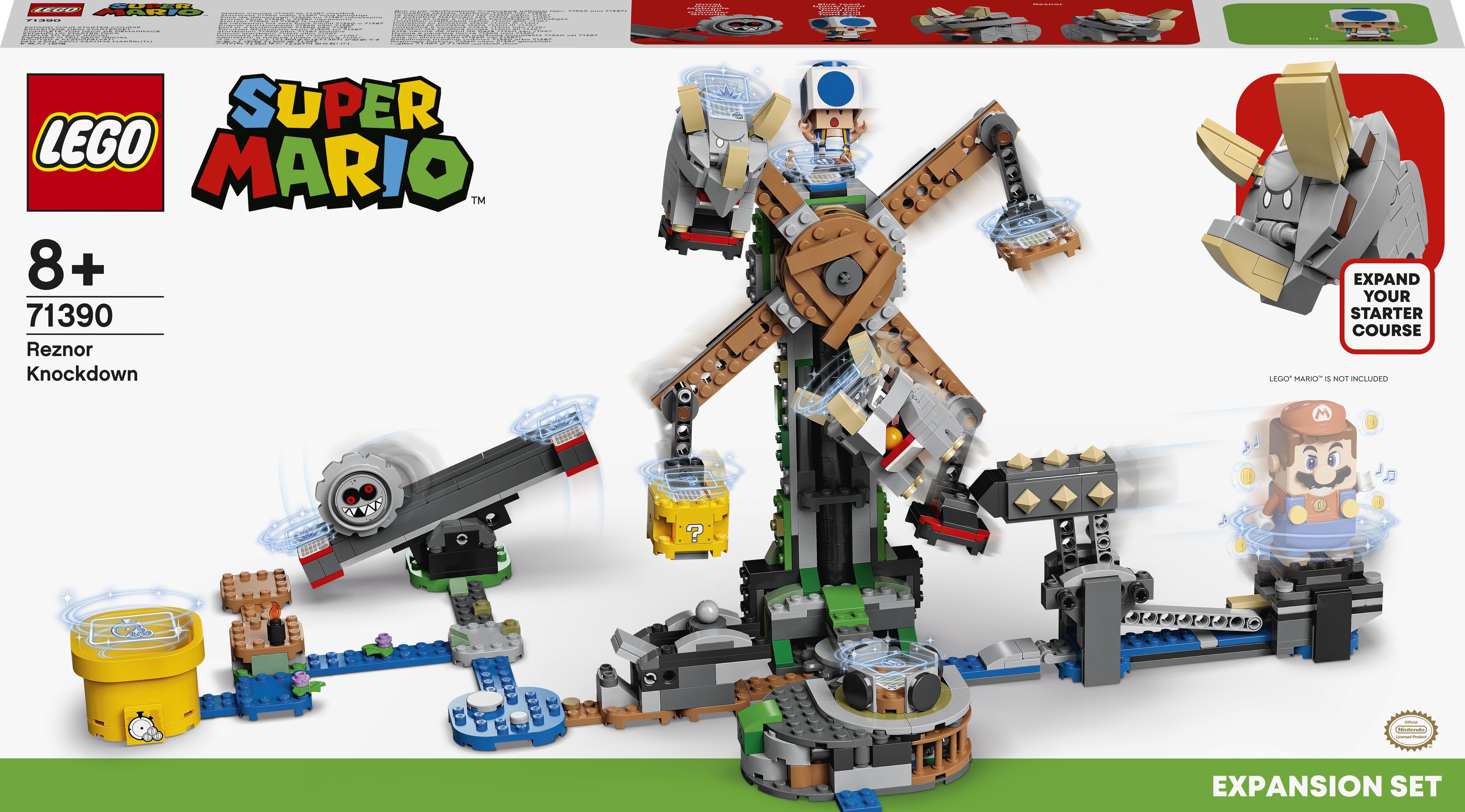 LEGO Super Mario Walka z Reznorami - zestaw dodatkowy (71390) 425492 (5702016913293) LEGO konstruktors