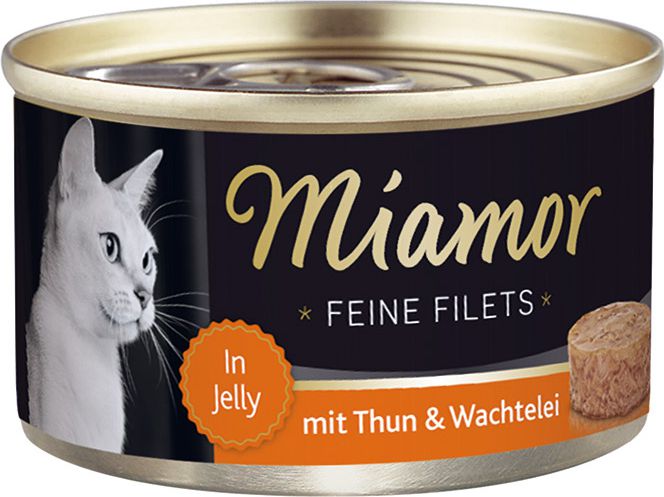 Miamor Miamor Feine Filets puszka Tynczyk i jajka - 100g 74037 (4000158740427) kaķu barība