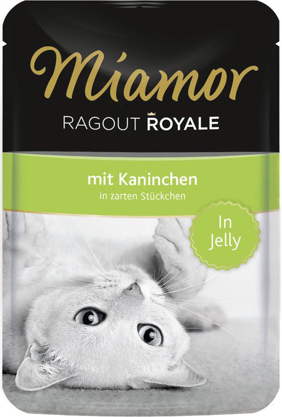 Miamor Miamor Ragout Royale saszetka Krolik w galaretce - 100g 74056 (4000158740557) kaķu barība