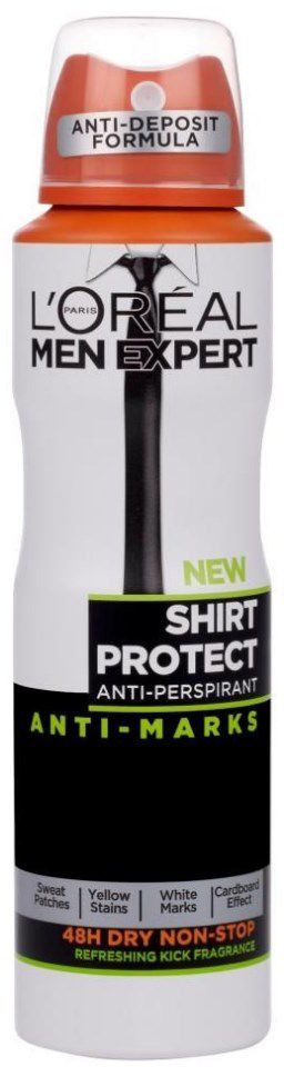 L'Oreal Paris Men Expert Dezodorant spray Shirt Protect 150ml 0295623 (3600523596072)