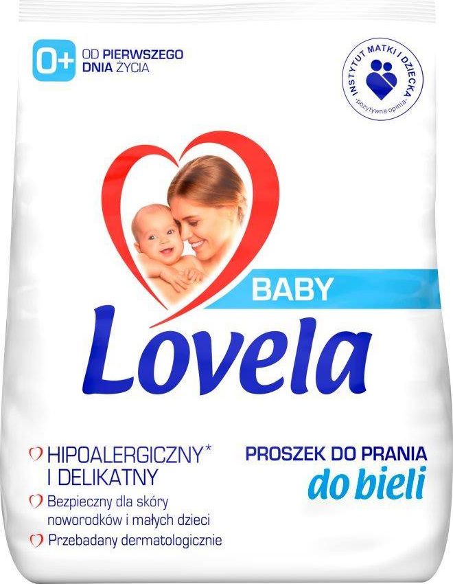 Lovela LOVELA_Baby hipoalergiczny proszek do prania ubranek niemowlecych i dzieciecych do bieli 1,3kg 5900627092875 (5900627092875) Sadzīves ķīmija