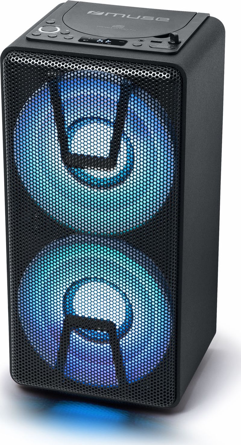 Muse Party Box Speaker M-1820 DJ 150 W, Bluetooth, Wireless connection, Black 3700460207403 datoru skaļruņi