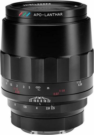 Obiektyw Voigtlander Macro APO Lanthar Sony E 110 mm F/2.5 VG1954 (4002451000529) foto objektīvs