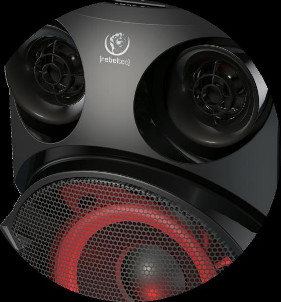 Rebeltec bluetooth karaoke SoundBox 630 pārnēsājamais skaļrunis