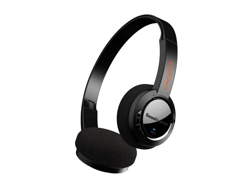 SOUND BLASTER CREATIVE JAM V2 Wireless Bluetooth headphones, black austiņas