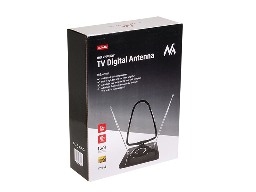 Antena TV Radio DVB-T pokojowa MCTV-963 antena