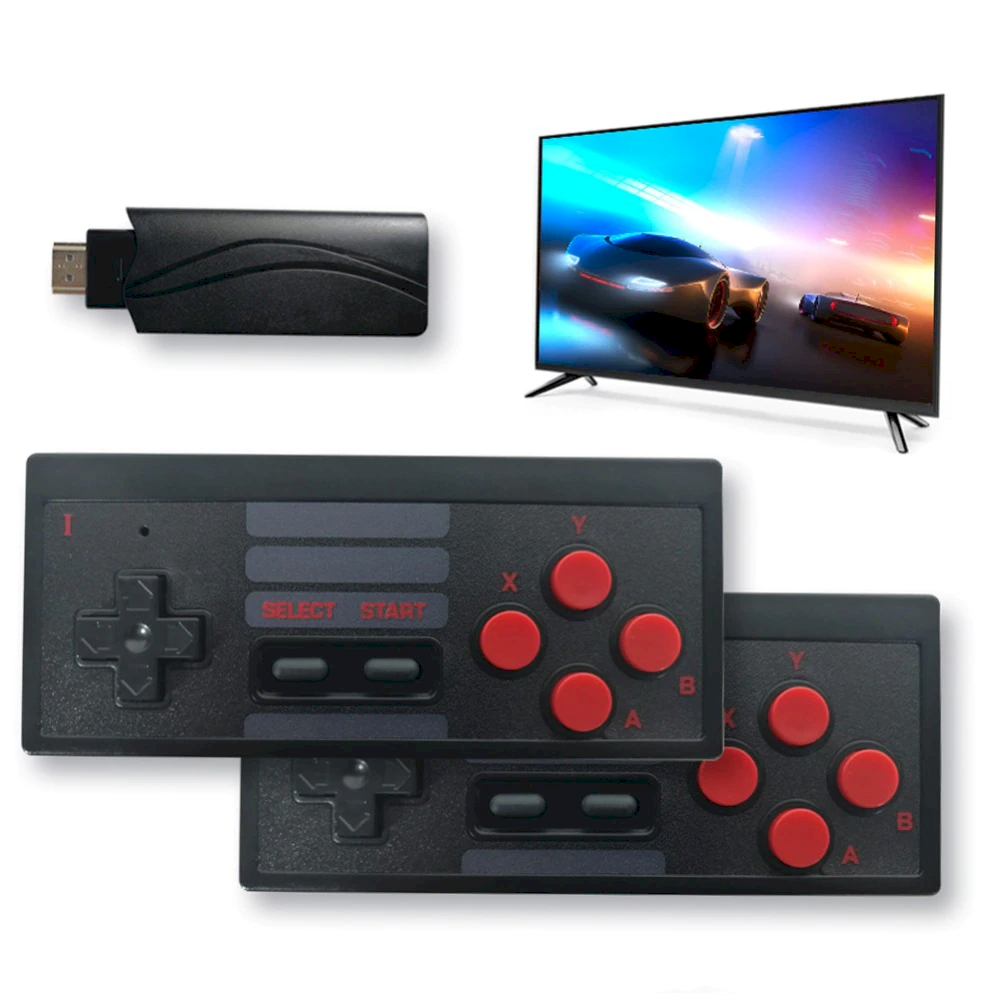 Goodbuy spēļu konsole 628 spēles / 8 biti / HDMI 1080p / bezvadu spēļu konsole