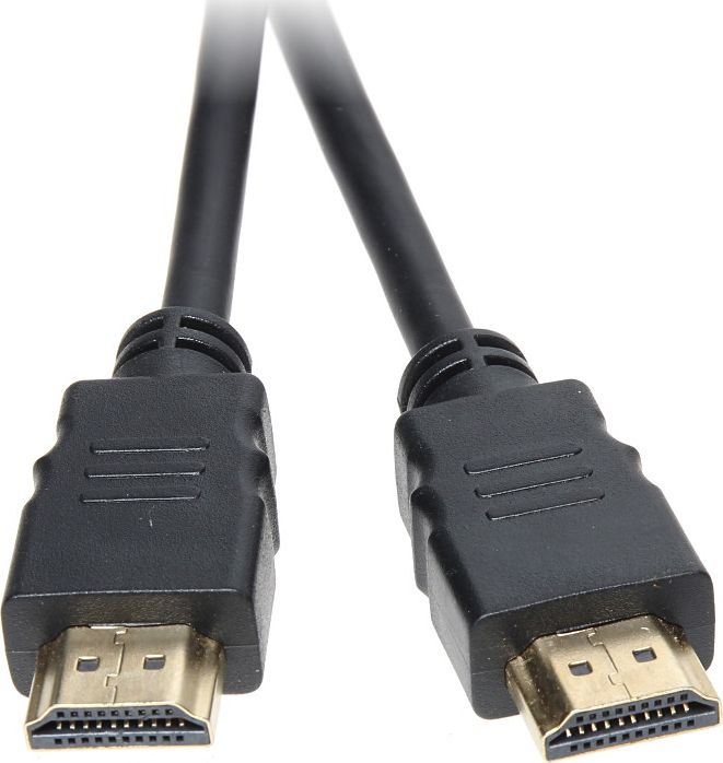 Kabel HDMI - HDMI 0.5m czarny (HDMI-0.5) HDMI-0.5 (5902887006845) kabelis video, audio
