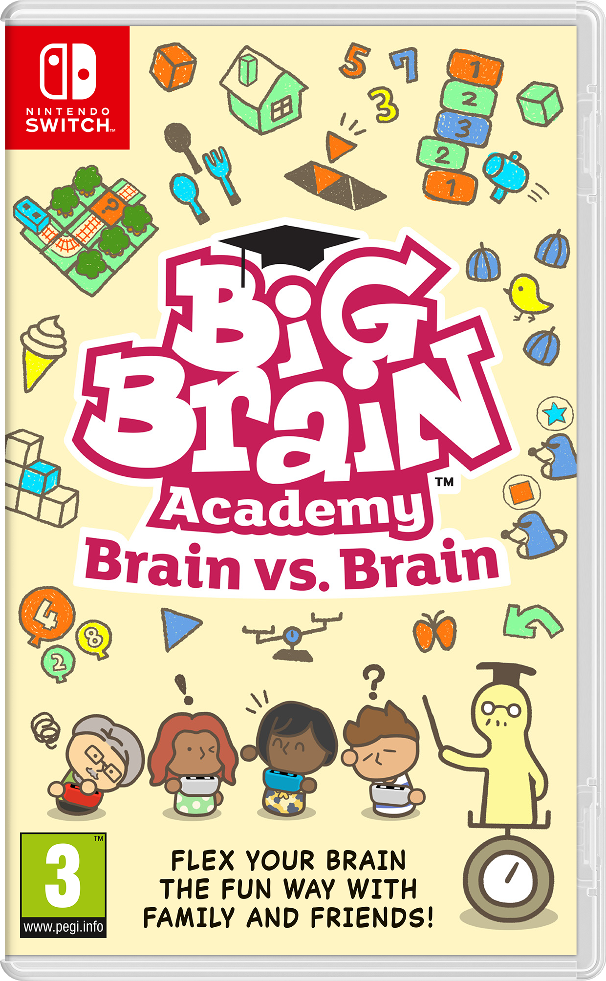 Big Brain Academy: Brain vs Brain Nintendo Switch spēle