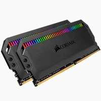 CORSAIR Dominator Platinum RGB - DDR4 - kit - 64 GB: 2 x 32 GB - DIMM 288-pin - 3200 MHz / PC4-25600 - unbuffered operatīvā atmiņa