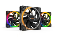 be quiet! Light Wings | 120mm PWM Triple Pack Computer case Fan 12 cm Black 3 pc(s) ventilators