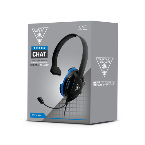 Turtle Beach Recon Chat for PS4 Black/Blue Over-Ear Headset austiņas