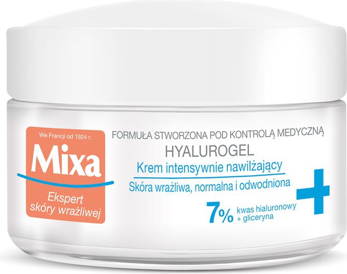 Cream intensely moisturizing Mixa Hyalurogel (For women) kosmētika ķermenim