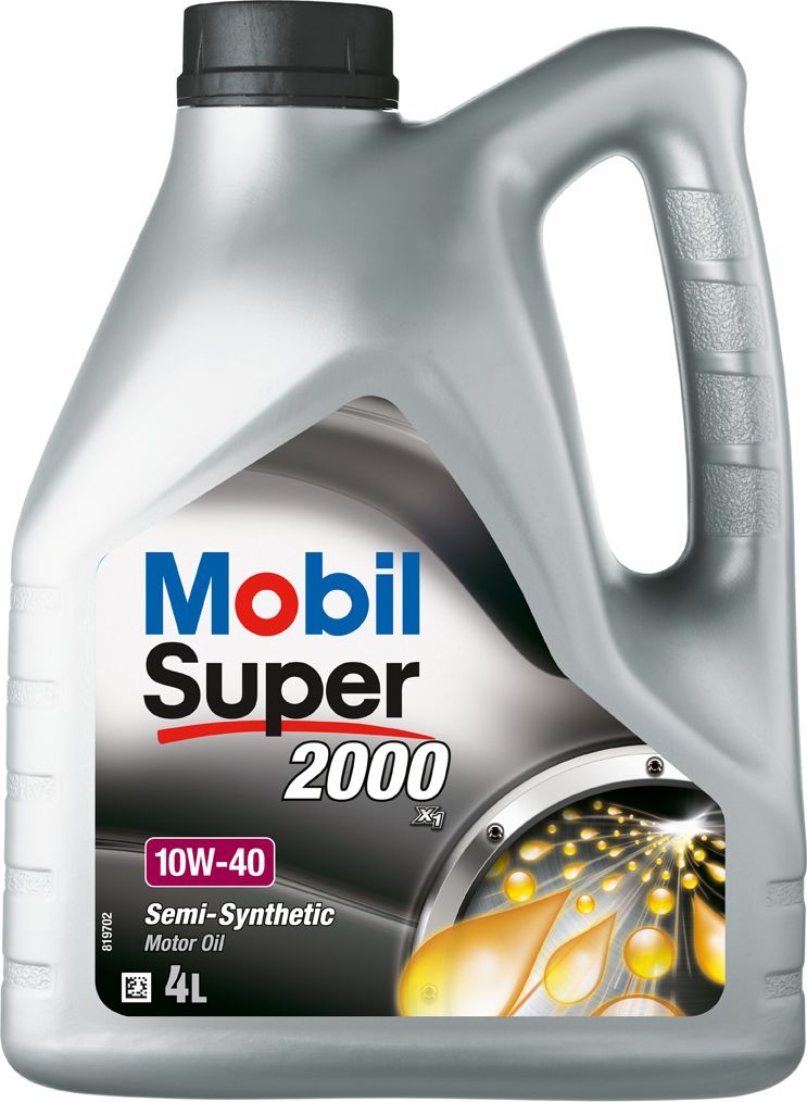 Olej silnikowy Mobil MOBIL Super 2000x1 10W-40, 4L MOB10W40B4 motoreļļa