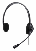 MANHATTAN Stereo USB-Headset On Ear, USB-A Stecker schwarz austiņas