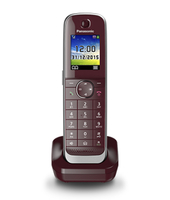Panasonic KX-TGJA30EXR wine red telefons