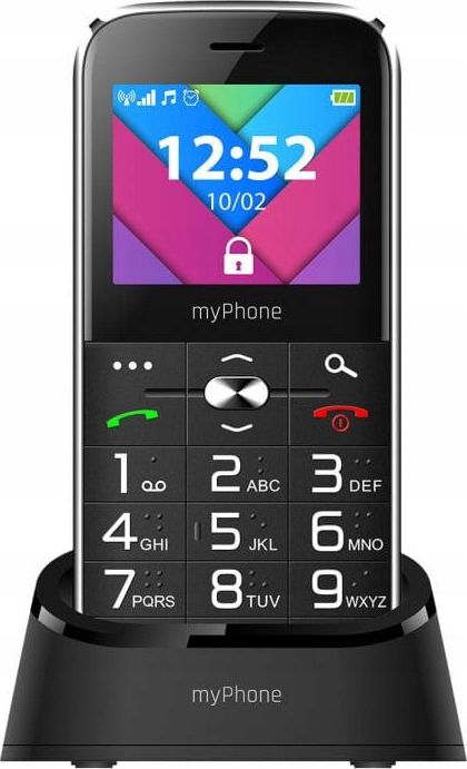Telefon komorkowy myPhone Halo C Dual SIM Czarno-srebrny HALO C Mobilais Telefons