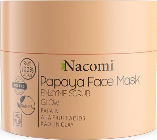 Nacomi Nacomi Papaya Face Mask maska enzymatyczna do twarzy z papaina 50ml 5902539714029 (5902539714029)