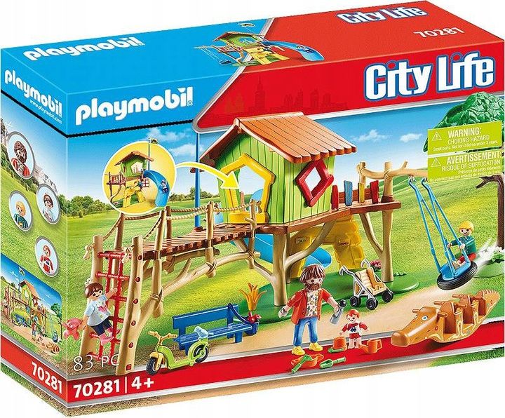 Playmobil Adventure playground 70281 konstruktors