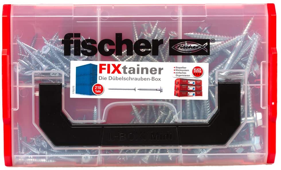 Fischer FIXtainer - Dowel Screws (210) 553347 (4048962365498)