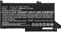 CoreParts Laptop Battery for Dell 42Wh Li-ion 11.4V 3650mAh 5706998637840 451-BBZL, DJ1J0, ONFOH, PGFX4, C27RW, DELL-0NF0H, 9W9MX Baterija