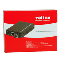 Konwerter swiatlowodowy Roline ROLINE Gigabit Konverter RC1000SX/LC RJ45/LC - 21.13.1069
