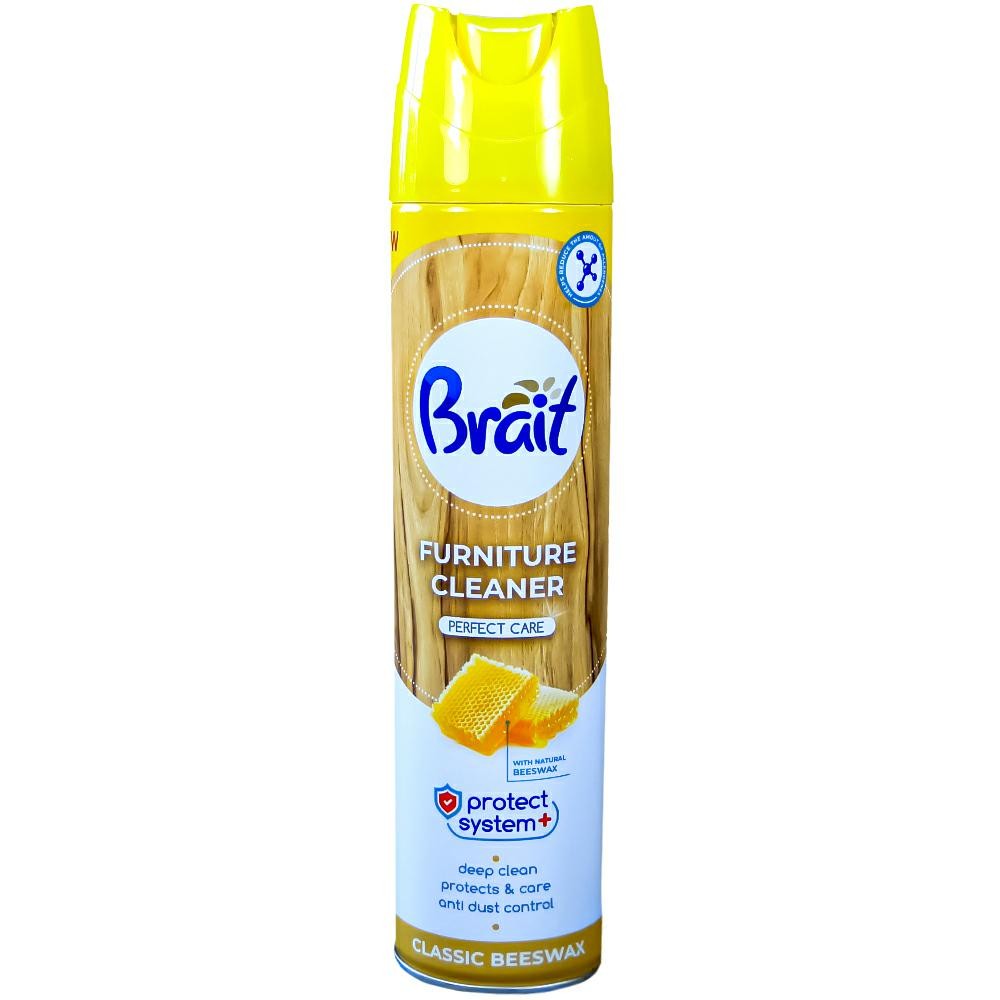 Lidzeklis mebelu pulesanai Brait Classic Beeswax 350ml Sadzīves ķīmija