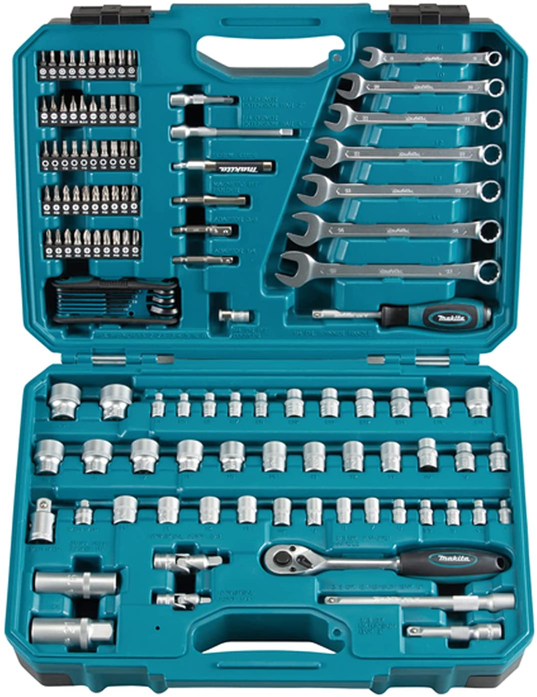 Makita tool set 120 pcs. E-06616 Elektroinstruments