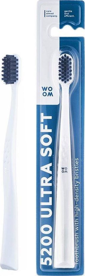 Woom Woom 5200 Ultra Soft Toothbrush szczoteczka do zebow z miekkim wlosiem 4751033920297 (4751033920297) mutes higiēnai