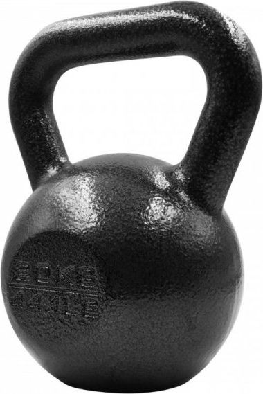PROIRON PRKHKB20K Kettlebell Weight, 1 pc, 20 kg, Black, Cast Iron hanteles