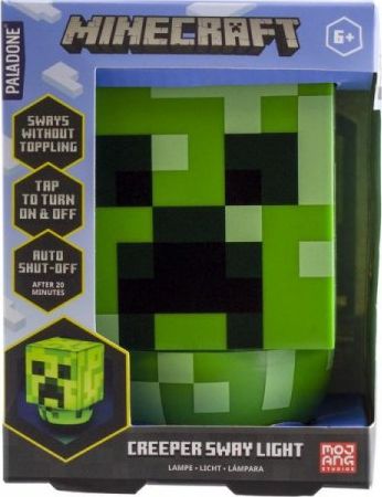 Paladone MINECRAFT - KOLYSZACA SIE LAMPKA CREEPER apgaismes ķermenis