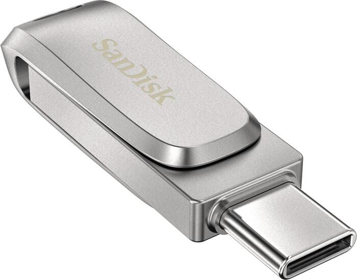 SanDisk Ultra Dual Drive Luxe USB Type-C 512GB - 150MB/s, USB 3.1 Gen 1 USB Flash atmiņa