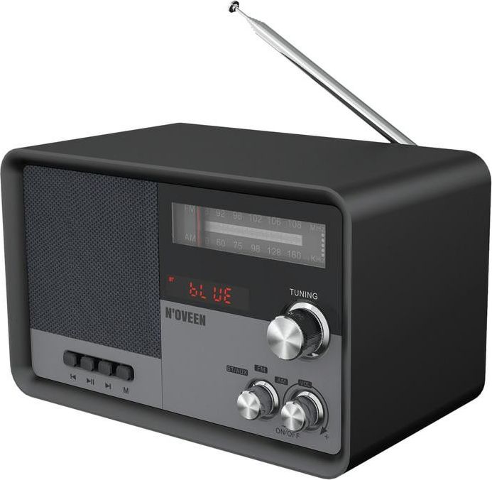 Portable radio N'oveen PR950 Black magnetola