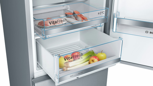 Bosch fridge / freezer combination KGE36ALCA Serie 6 C silver - Series 6 Stiwa Gut until 08/22 Ledusskapis