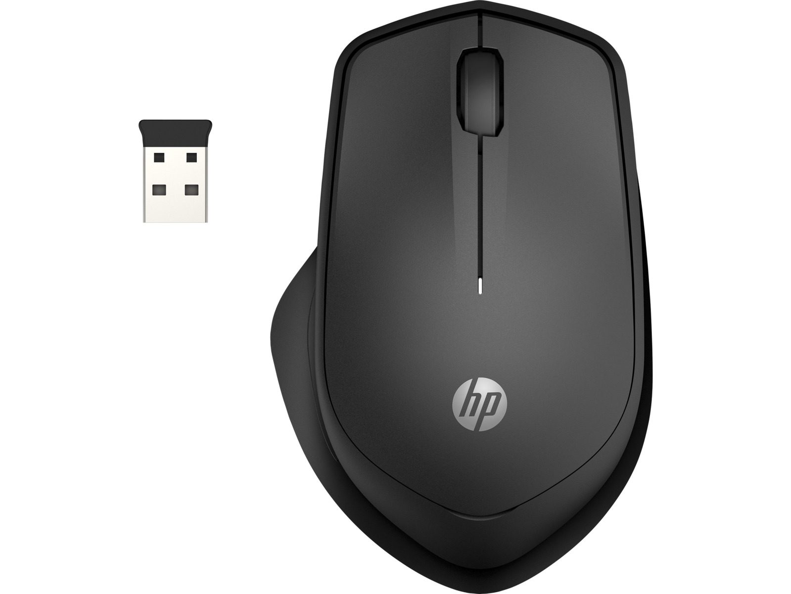 HP Silent Wireless Mouse 280 black - 19U64AA # FIG Datora pele