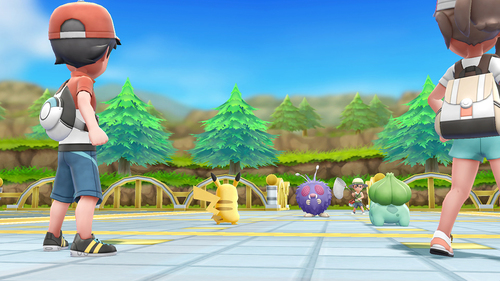 Nintendo Switch Pokemon: Let´s Go, Pikachu spēle