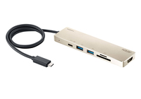 USB-C Multiport Mini Dock PD60W dock stacijas HDD adapteri