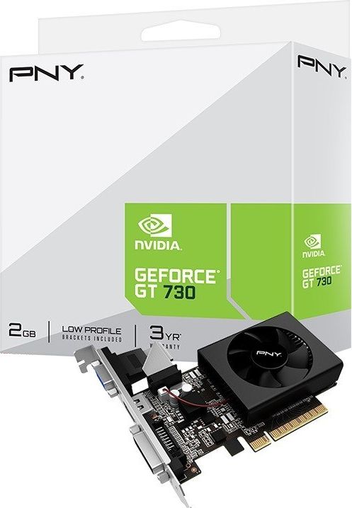 Karta graficzna PNY GeForce GT 730 2GB GDDR3 (VCG7302D3SFPPB) 1_807939 (0751492647173) video karte