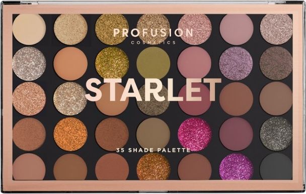 ProFusion Profusion Starlet Eyeshadow Palette paleta 35 cieni do powiek 656497422902 (656497422902) ēnas