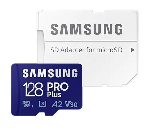 Samsung PRO Plus 128 GB MicroSDXC UHS-I Class 10 atmiņas karte