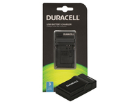 Duracell Charger w. USB Cable for Olympus BLH-1