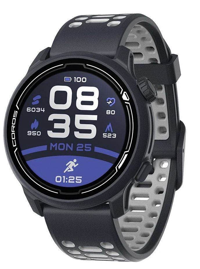 Coros PACE 2 Premium GPS Sport Watch Dark Navy w/ Silicone Band Viedais pulkstenis, smartwatch