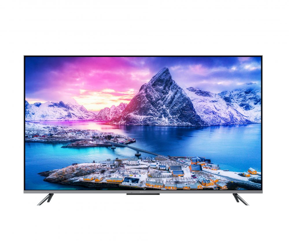 Xiaomi Mi QLED TV Q1E 55, Android 10, 4K UHD, 3840 x 2160 pixels, Wi-Fi, DVB-T2/C/S2, Black LED Televizors